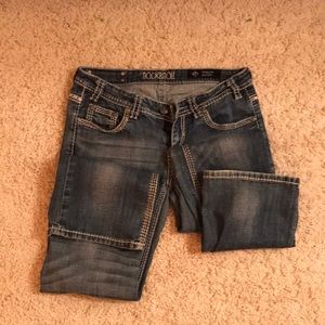 Rock & Roll Cowgirl riding jeans. 30x34